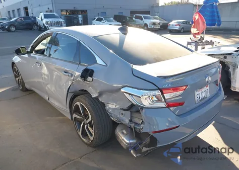 2021 Honda Accord Sport from USA, damaged, VIN 1HGCV1F31MA037520
